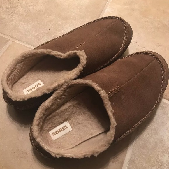 sorel men's falcon ridge slipper sale